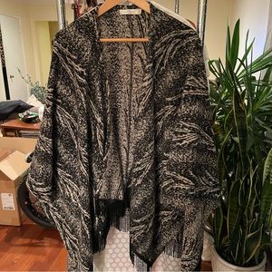 Mink Pink x Urban Outfitters wool cape